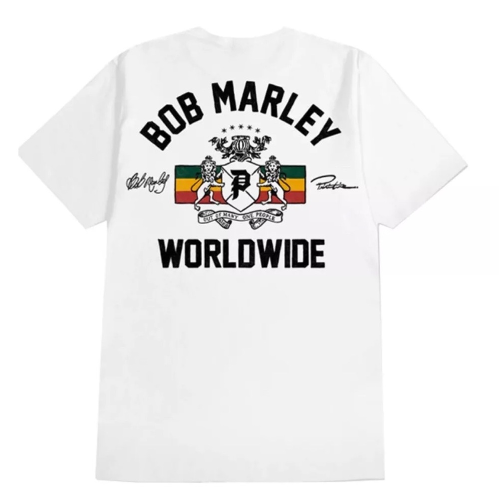 Primitive bob marley tee new w tags